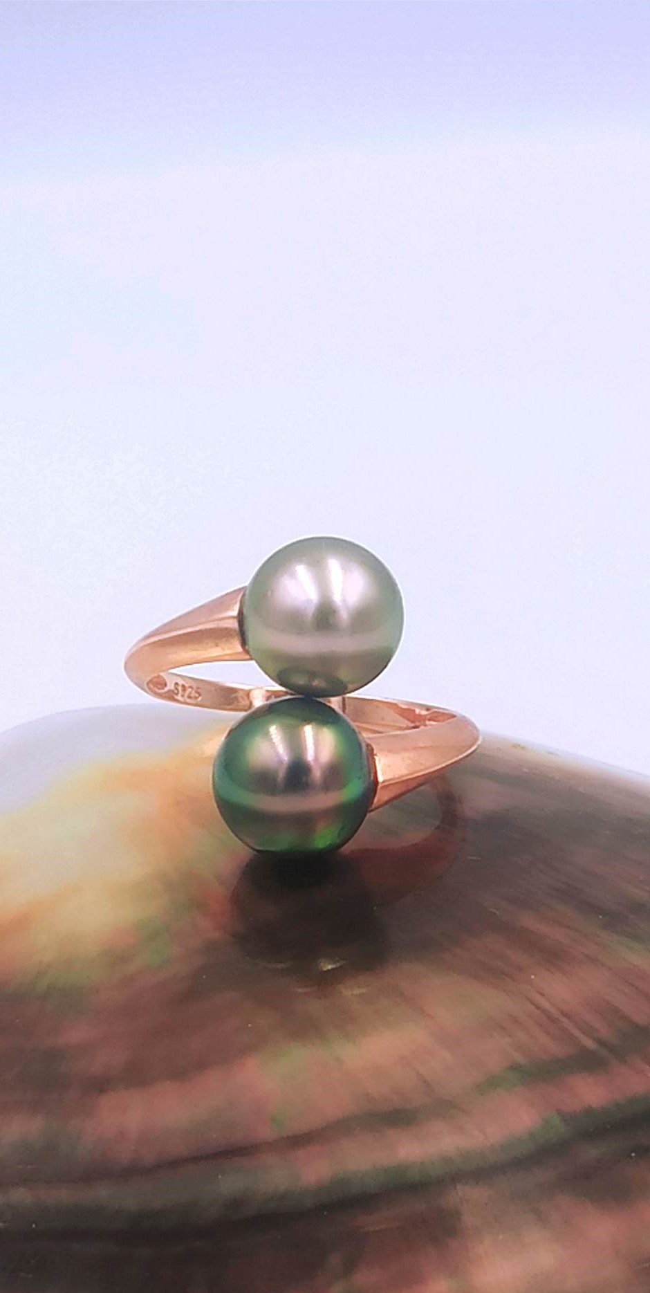 Bague tio et moi rosé 3